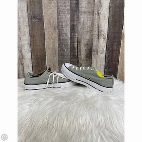 Heel Stability Anti Fatigue Shoes Sneakers By Converse In Green & White, Size: 8