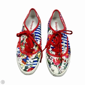 Shoes Sneakers By Desigual In Red & White, Size: 6.5 Sport Aesthetic Ultra Performance