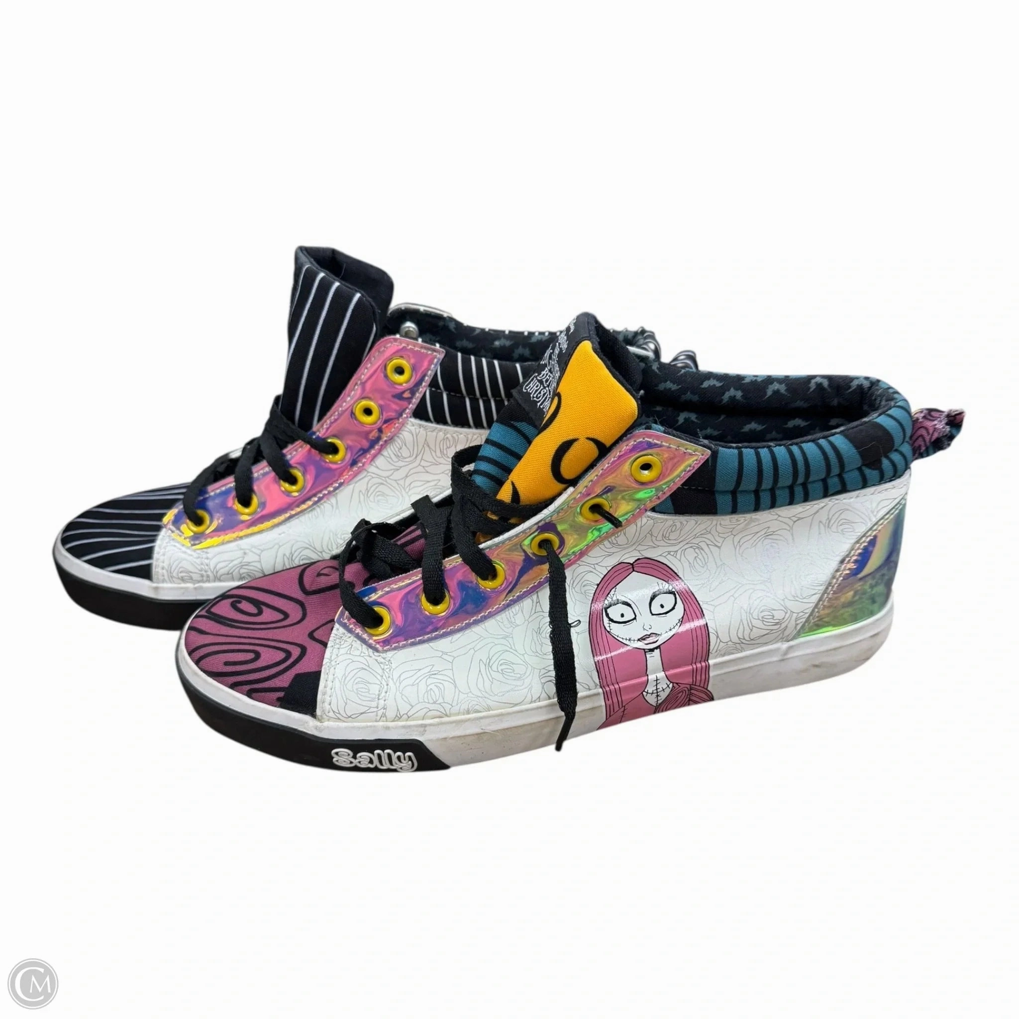 Knit Fabric Design Shoes Sneakers By Discreet Wear In Multi-colored, Size: 11