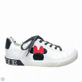 Shoes Sneakers By Disney Store In Black & White, Size: 10 Split Toe Flex Zone Noise Reducing Sole