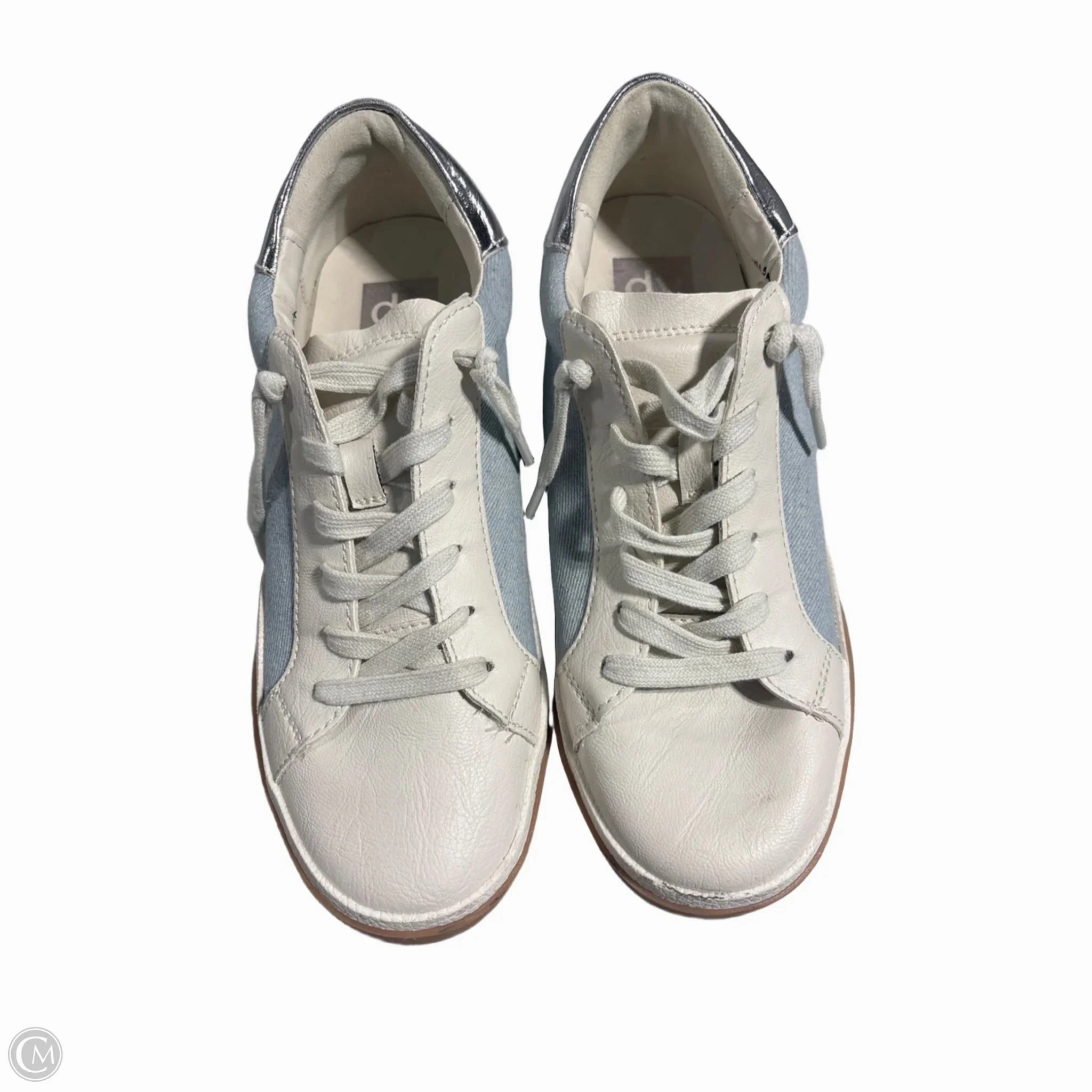 Shoes Sneakers By Dolce Vita In Blue & Cream, Size: 8.5 Weatherproof Design