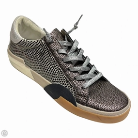 Shoes Sneakers By Dolce Vita In Brown & Silver, Size: 8.5 Modern Silhouette Pace Control