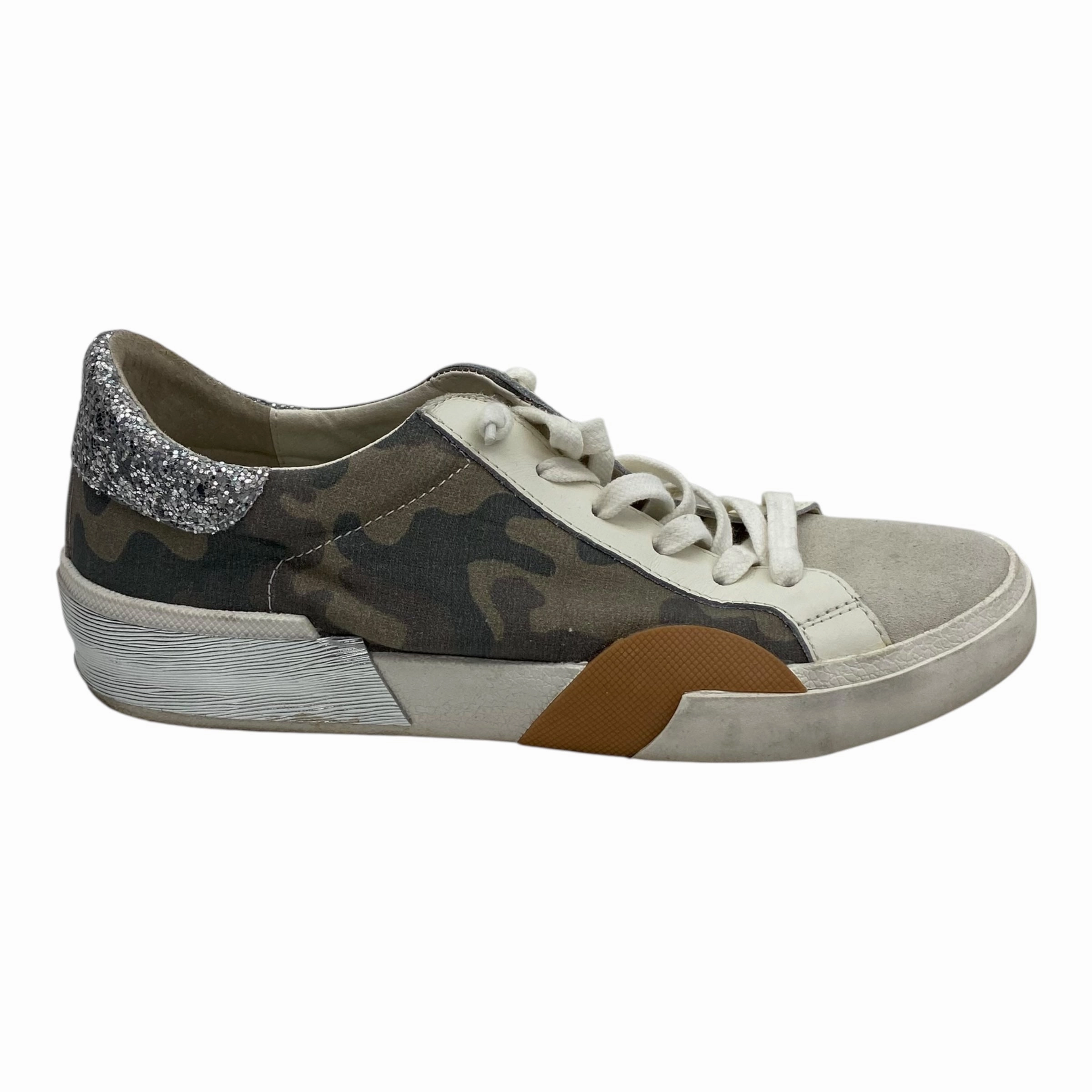 Shoes Sneakers By Dolce Vita In Camouflage Print, Size:6.5 Elastic Bands