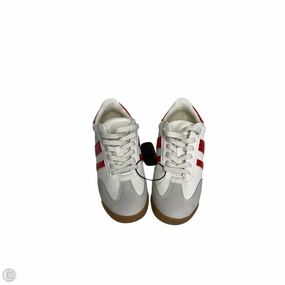 Shoes Sneakers By Dolce Vita In Cream & Red, Size: 9 ReflectiveDetails Sleek Shape