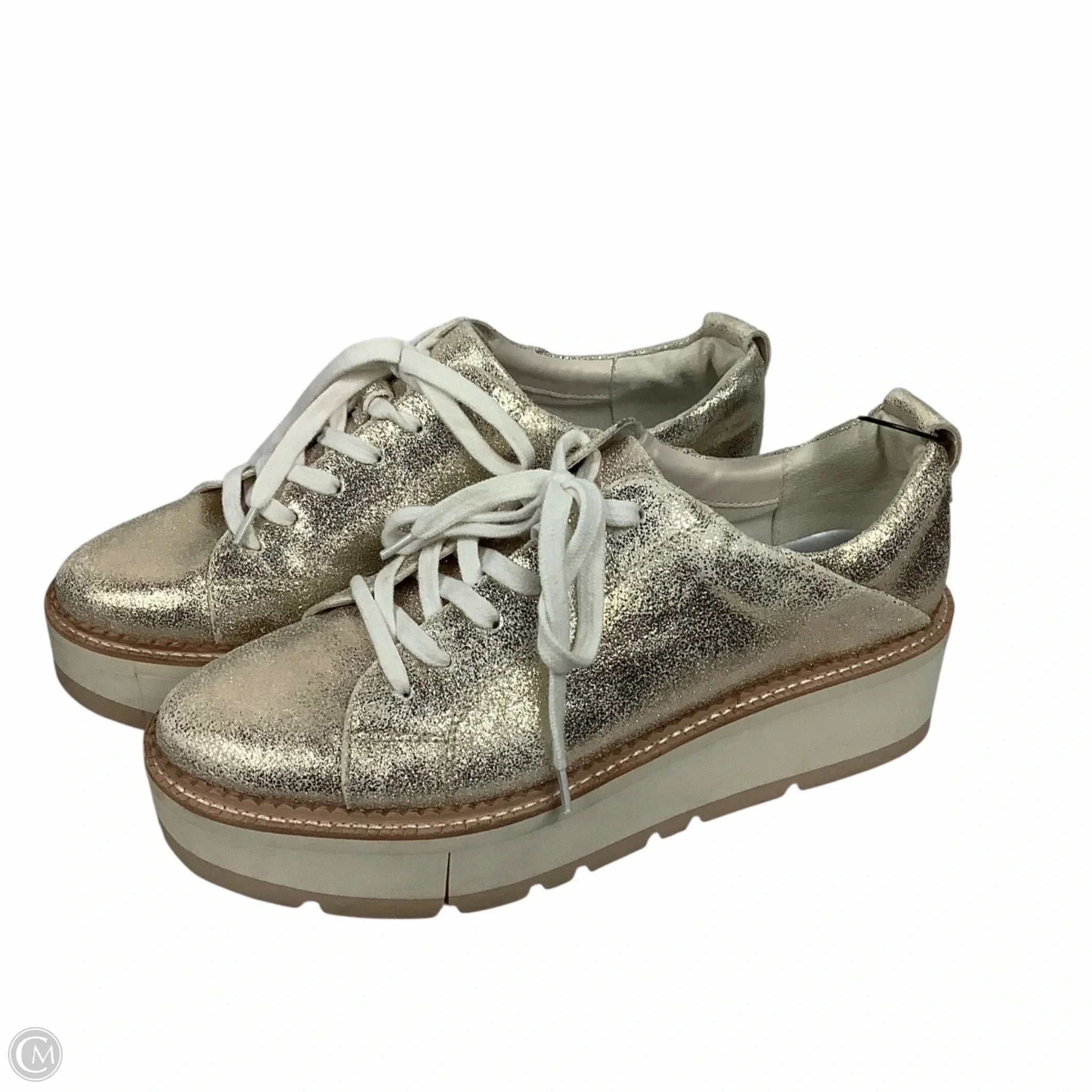 Shoes Sneakers By Dolce Vita In Gold, Size: 11 Run Flex