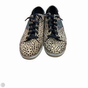 Tapered Heel Design Shoes Sneakers By Dr Scholls In Animal Print, Size: 9