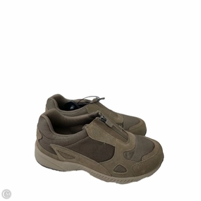 Flat Sole Dynamic Flexibility Shoes Sneakers By Easy Spirit In Brown, Size: 10