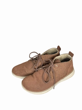 Shoes Sneakers By Eddie Bauer In Brown, Size: 7.5 Smooth Design Microfiber Lining