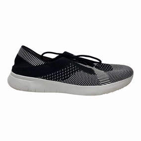 Padded Tongue Ultra-soft shock absorption Shoes Sneakers By Fitflop In Black & White, Size:8
