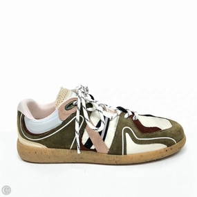 Shoes Sneakers By Ganni In Green & White, Size: 6.5 Durable Outsole Construction Weekend Ready