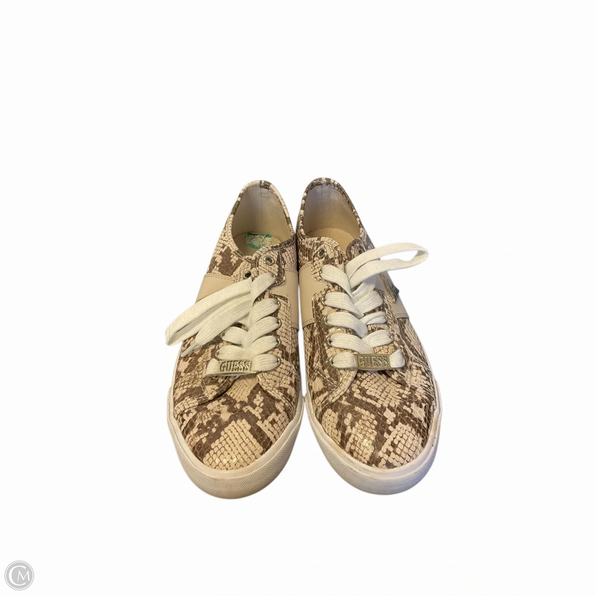 Shoes Sneakers By Guess In Animal Print, Size: 7.5 Superior support