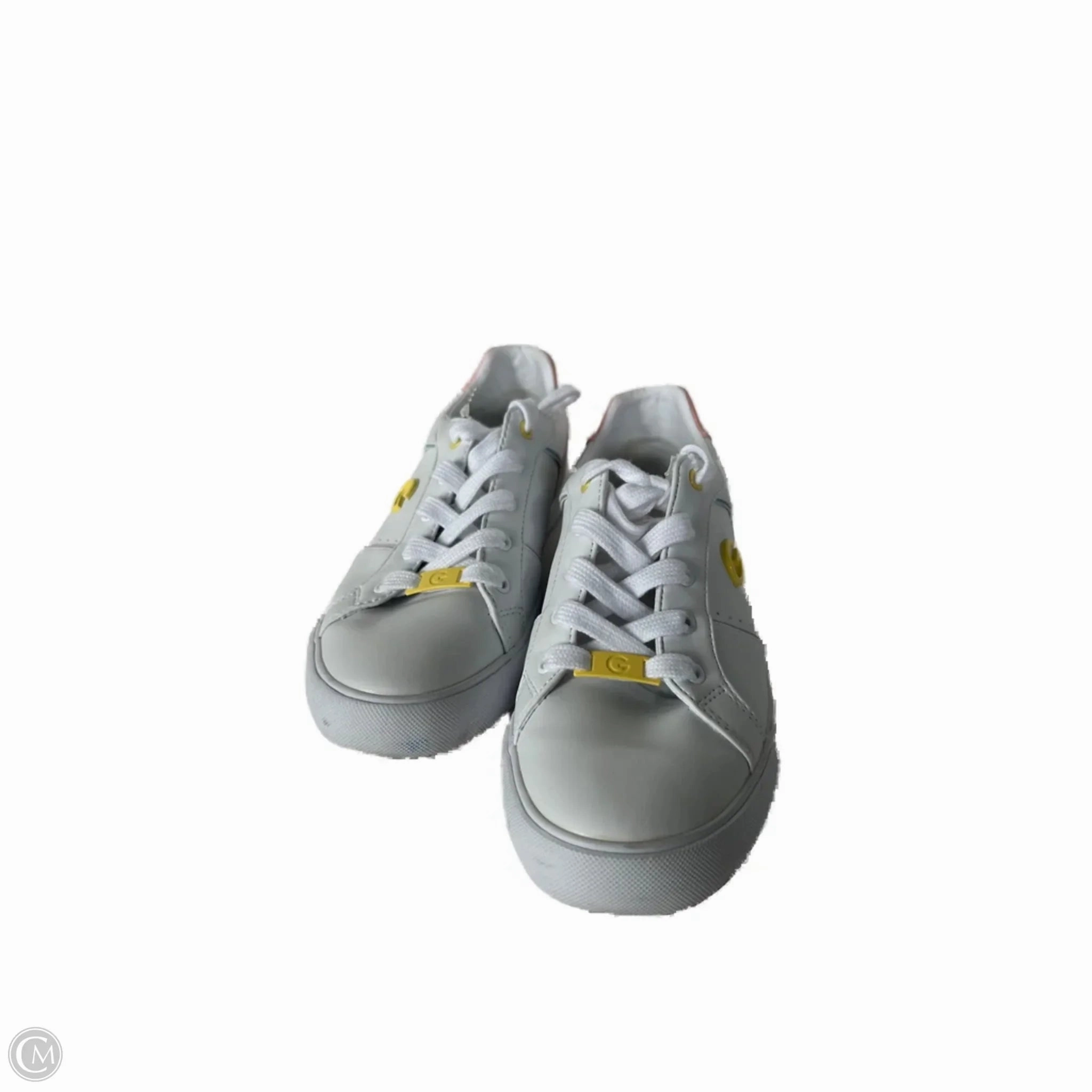 Support Shoes Sneakers By Guess In Blue & Silver, Size: 9