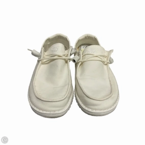 Shoes Sneakers By Hey Dude In White, Size: 8 Weatherproof Design