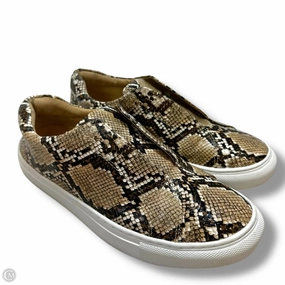 Shoes Sneakers By J Slides In Animal Print, Size: 8.5 Moisture Wicking Linings