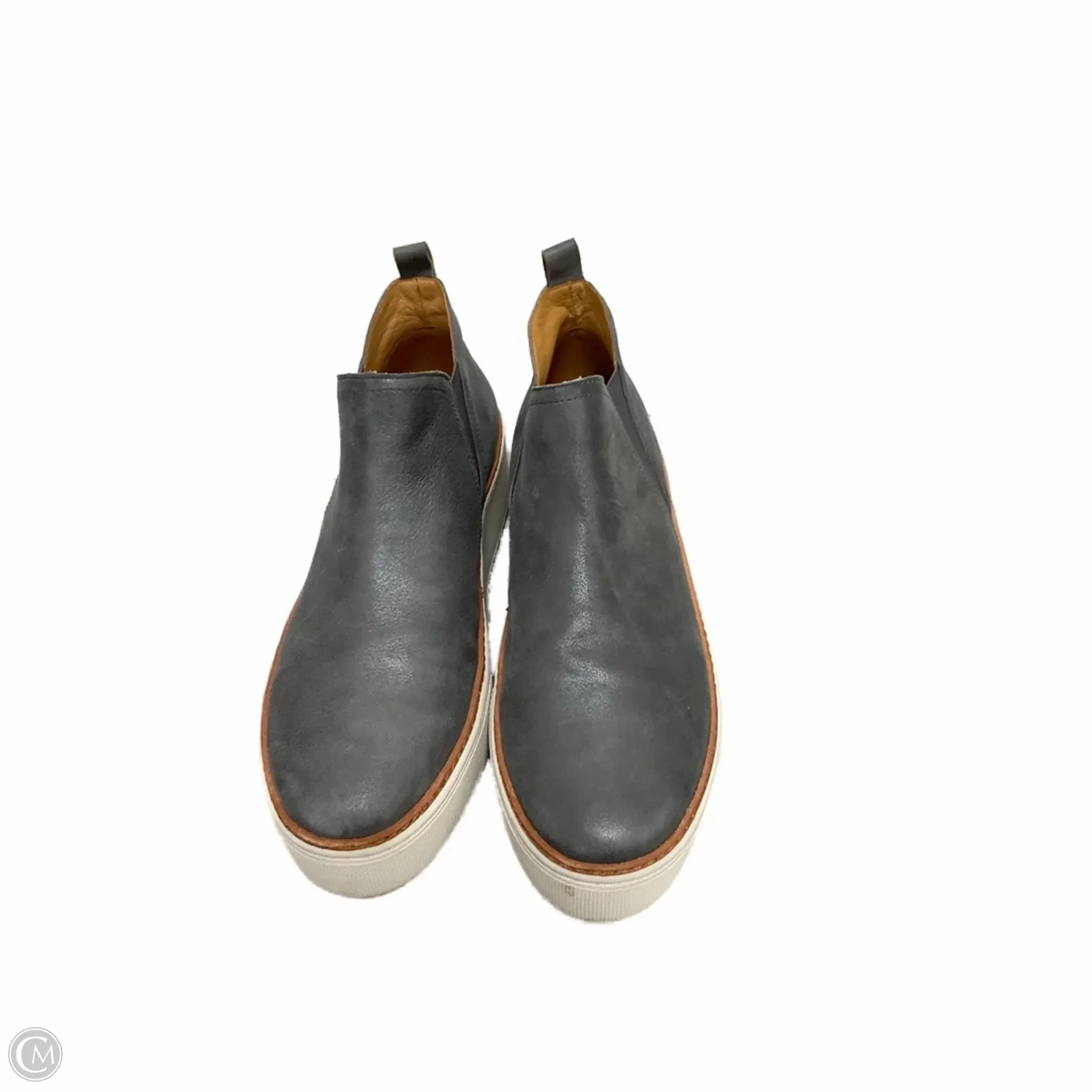 Reinforced Heel Support Shoes Sneakers By J Slides In Grey, Size: 10