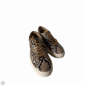 Odor Control Technology Shoes Sneakers By J Slides In Snakeskin Print, Size: 8