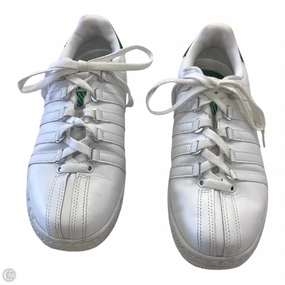 Shoes Sneakers By K Swiss In Green & White, Size: 9 Anti   Blister