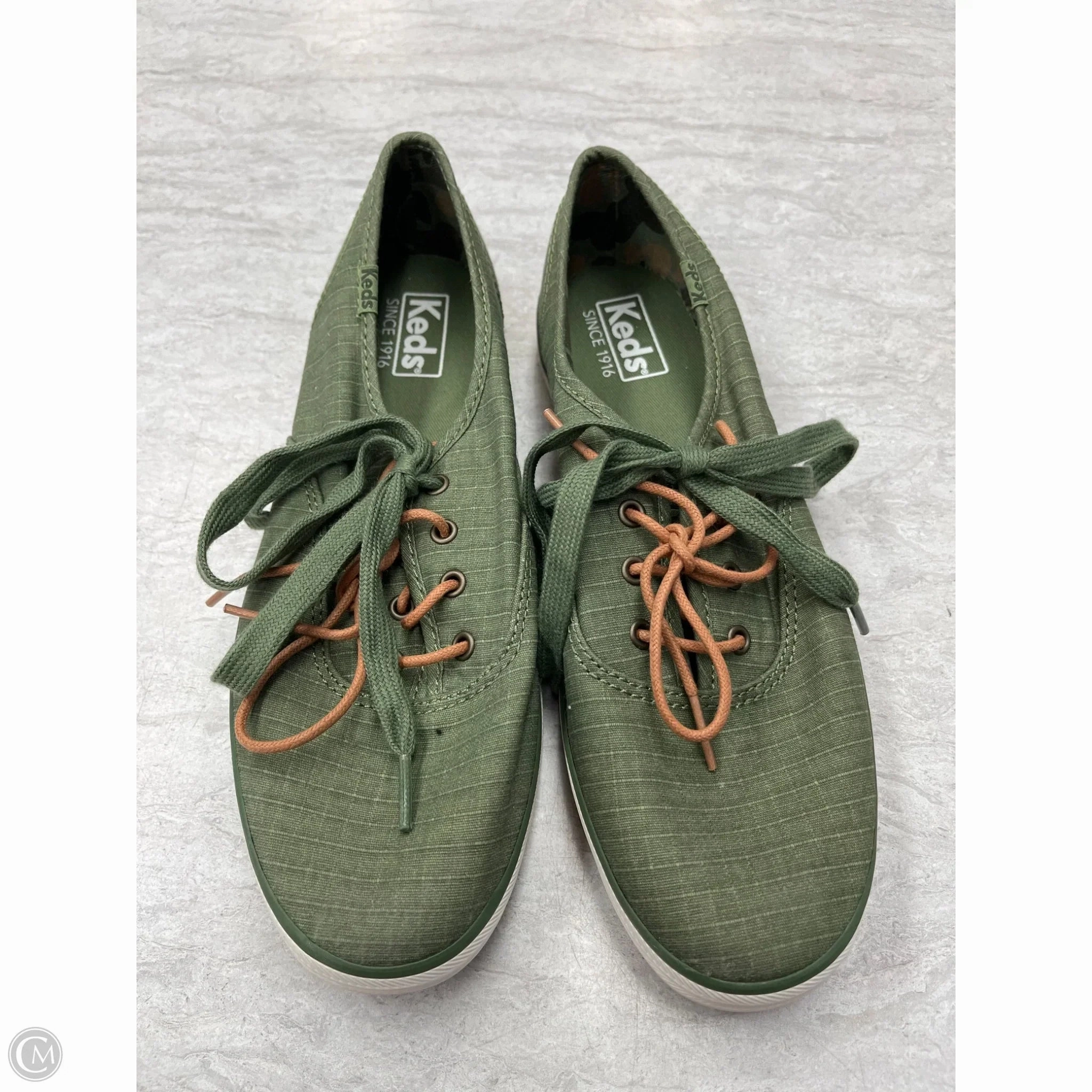 Plush flexibility Shoes Sneakers By Keds In Green, Size: 7.5
