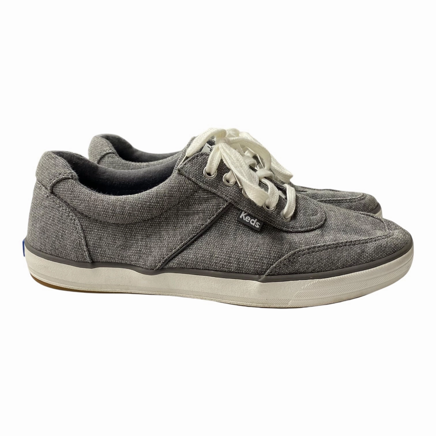 Padded Fit Fresh feeling Shoes Sneakers By Keds In Grey & White, Size:8