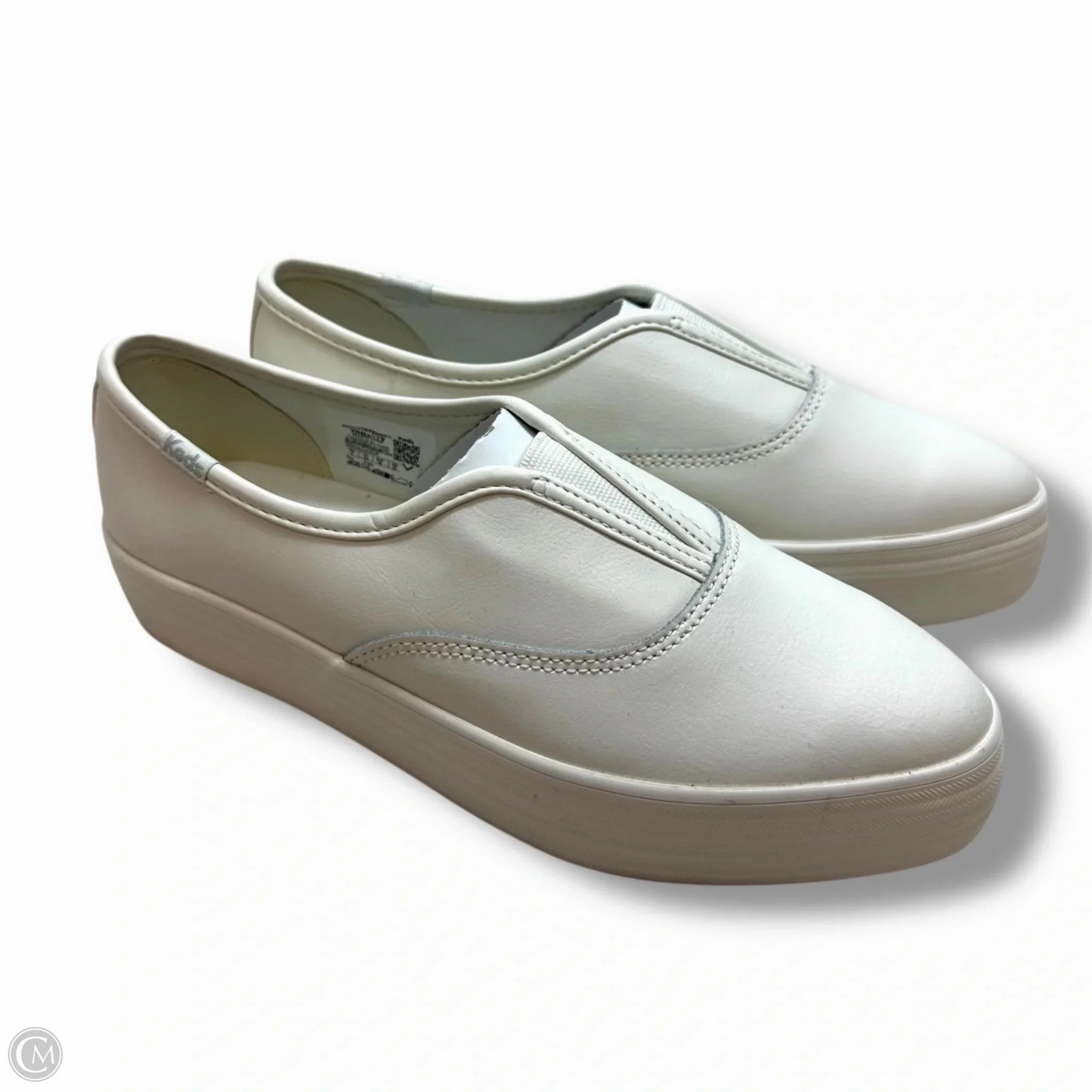 Clean Build Flexible TPU Shank Shoes Sneakers By Keds In White, Size: 6