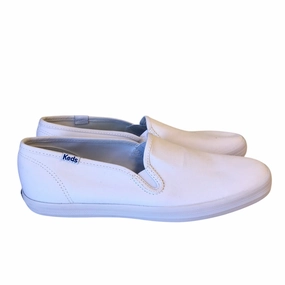 Hyper Responsive Cushioning All-weather lining Shoes Sneakers By Keds In White, Size:7.5