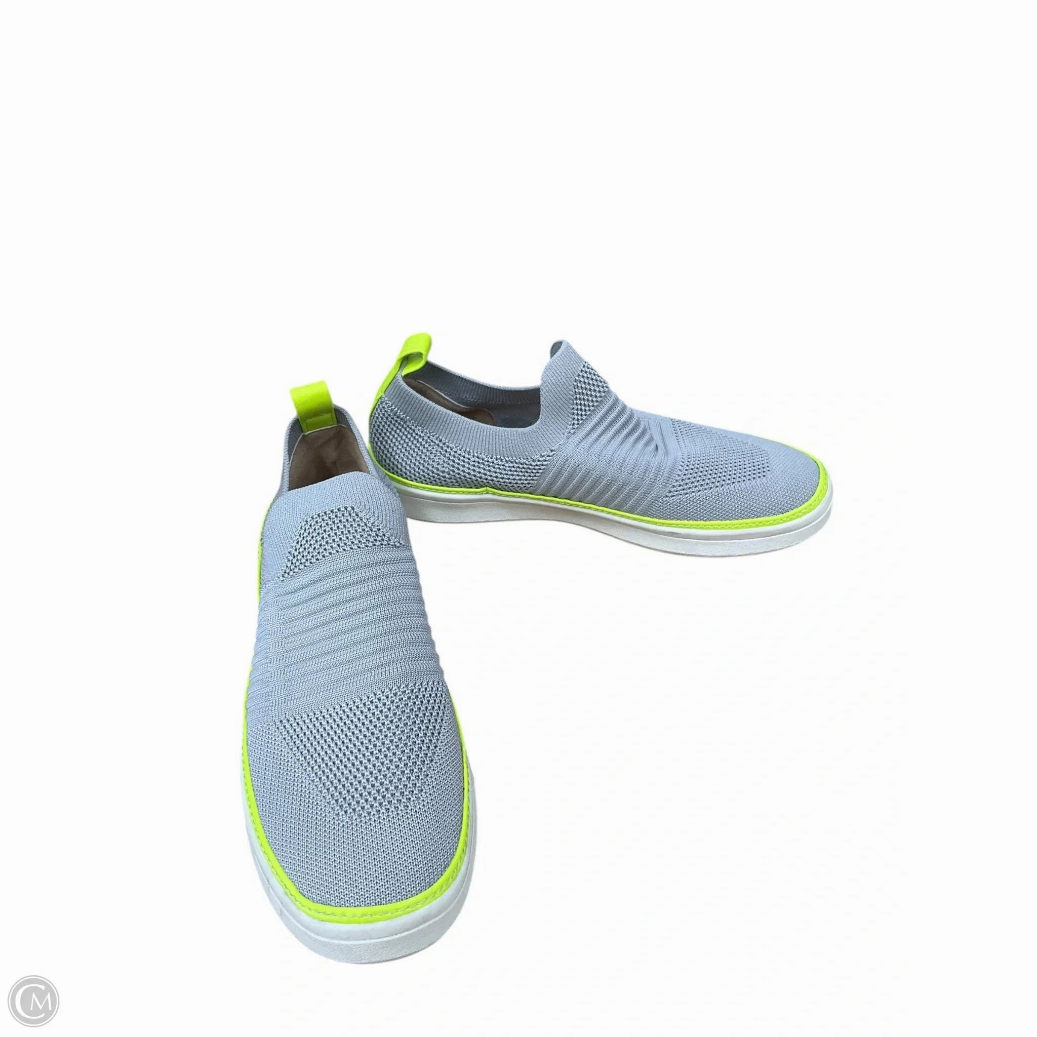 Vegan Leather Ultra Light Foam Shoes Sneakers By Life Stride In Grey, Size: 6