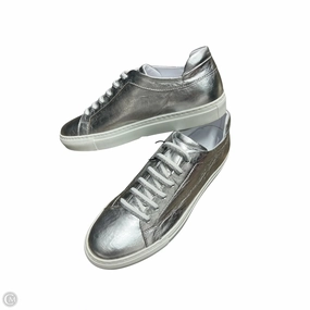 Shoes Sneakers By m gemi In Silver, Size: 10 No Tie Functional Flex