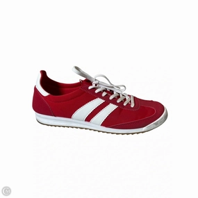 Shoes Sneakers By Madden Girl In Red & White, Size: 9 Classy Fit Basic Appeal