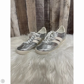 Run Friendly Shoes Sneakers By Madden Girl In Silver, Size: 9.5