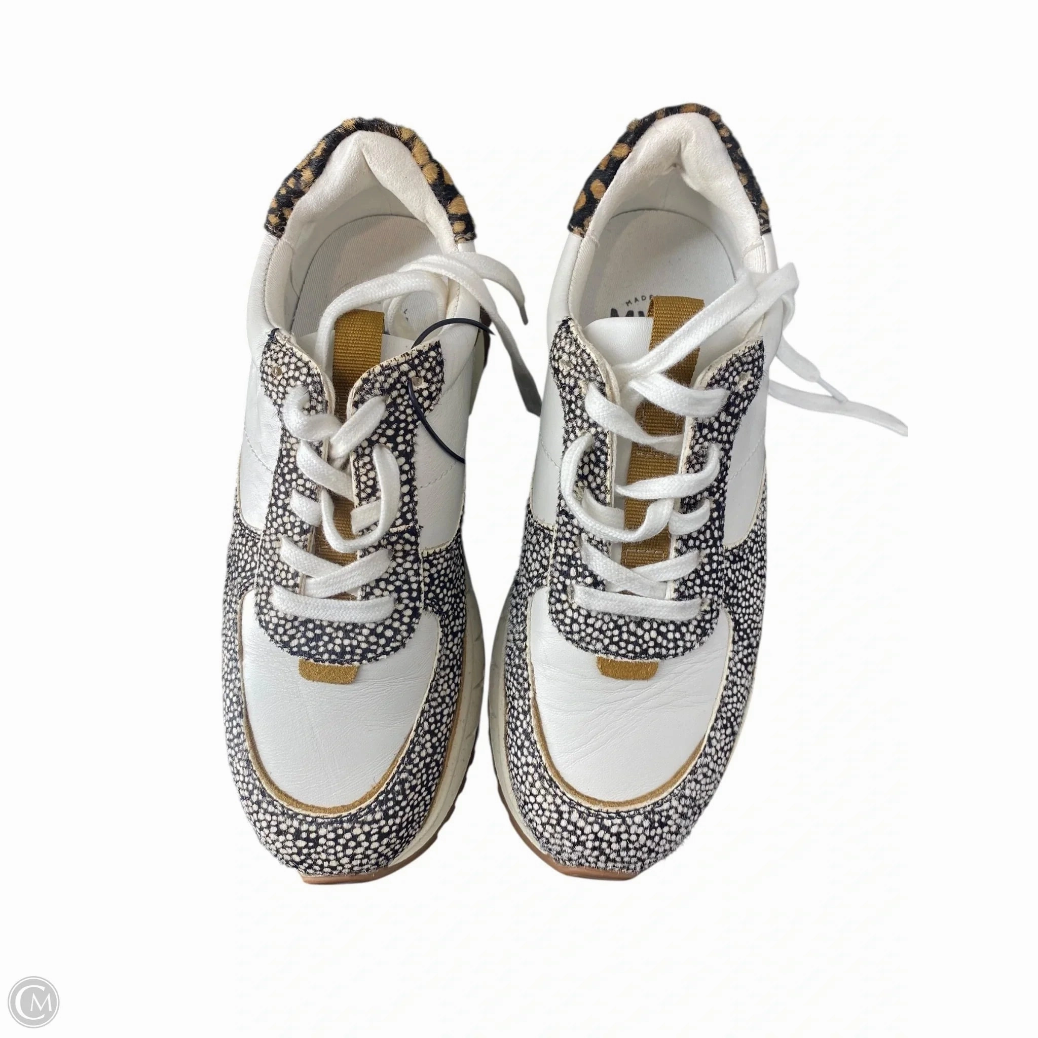 OdorResistant Light Framework Shoes Sneakers By Madewell In Animal Print, Size: 7