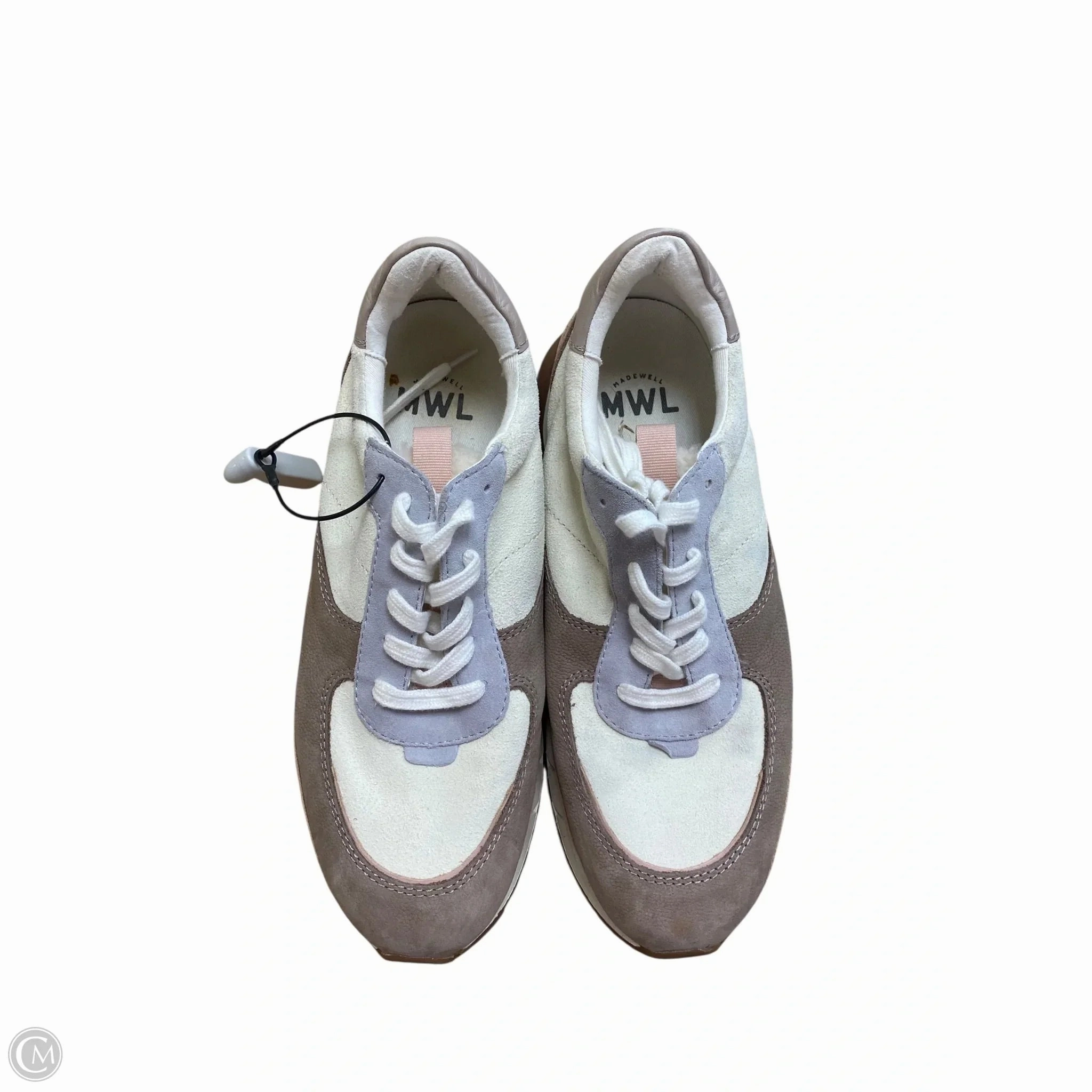 Shoes Sneakers By Madewell In Multi-colored, Size: 8 No Bulk Lace Lock System