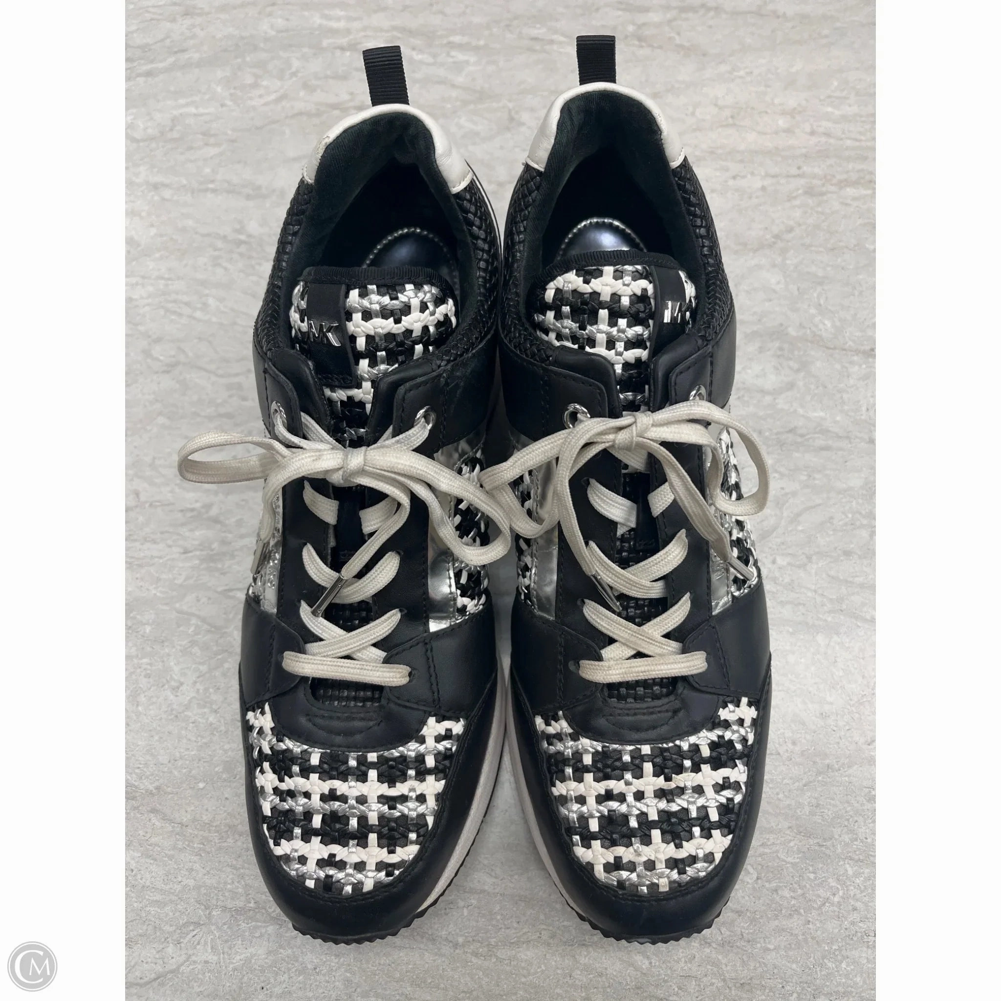 Shoes Sneakers By Michael By Michael Kors In Black & White, Size: 10 Contemporary ease Refined Ease