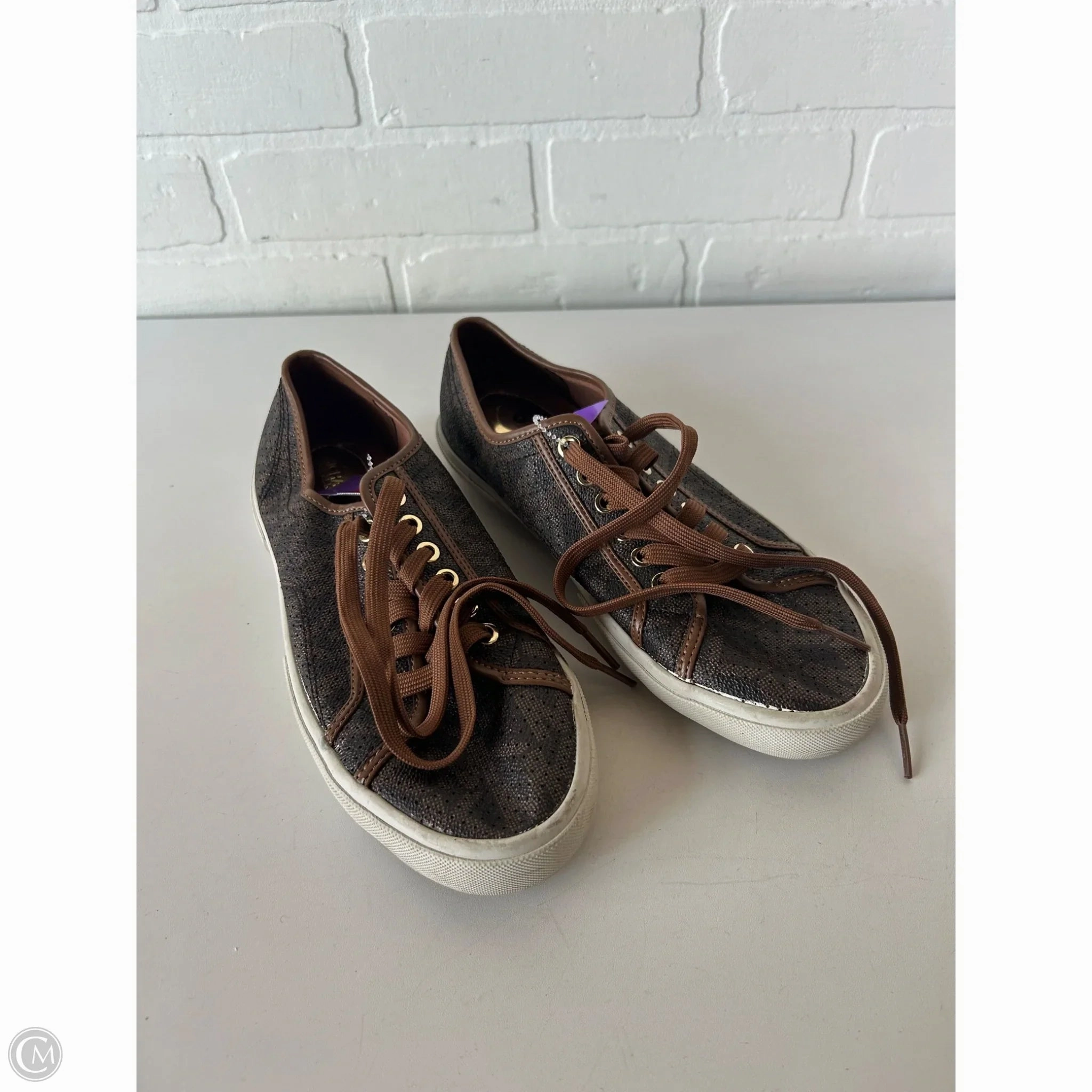 Sporty Comfort Shoes Sneakers By Michael By Michael Kors In Brown, Size: 8