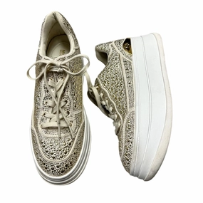 Street Active Hyperlock Heel Shoes Sneakers By Michael By Michael Kors In Gold, Size: 10