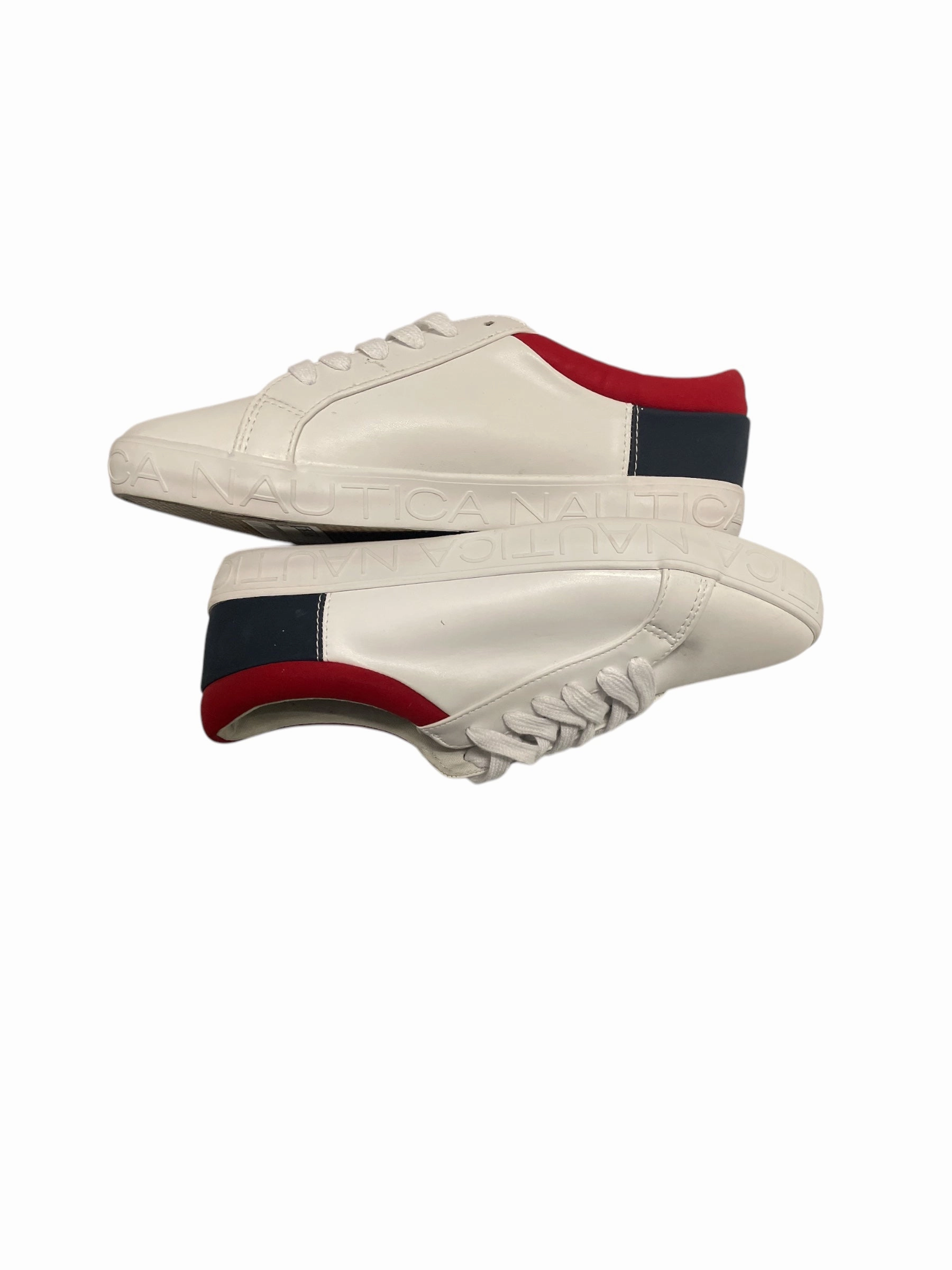 Noise Reducing Ultra Flexible Shoes Sneakers By Nautica In White, Size: 10