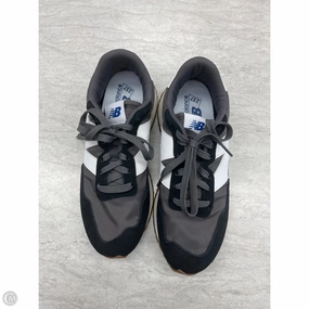 Compression Knit Upper Shoes Sneakers By New Balance In Black & Grey, Size: 9.5