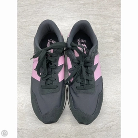 Breathable Toe Protection Shoes Sneakers By New Balance In Green & Pink, Size: 9.5