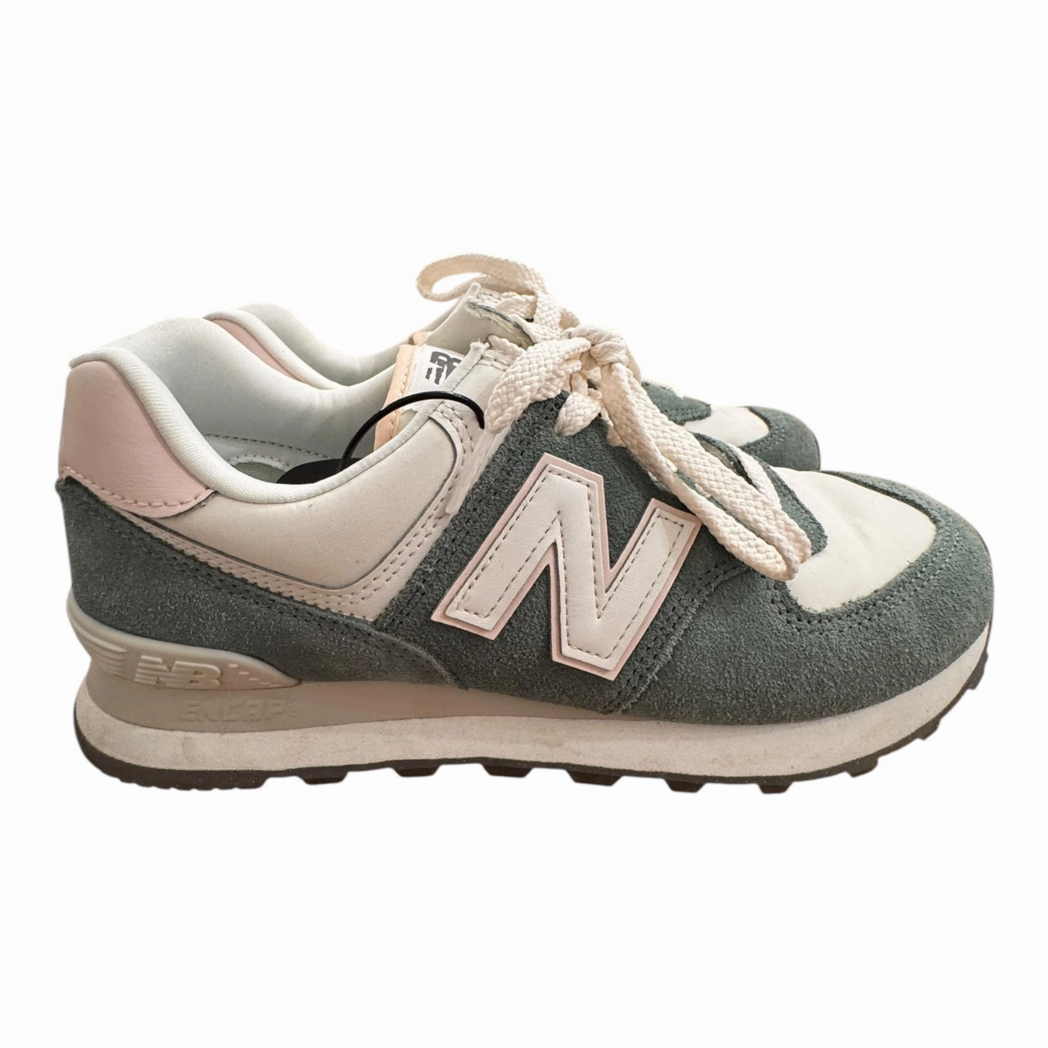 Basketball sneakers Stylish Wear Shoes Sneakers By New Balance In Pink & Tan, Size:8.5