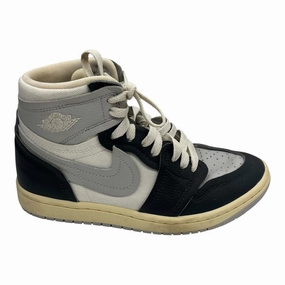 Shock   Absorbing Midsole Friction Free Laces Shoes Sneakers By Nike In Black & Grey, Size:6