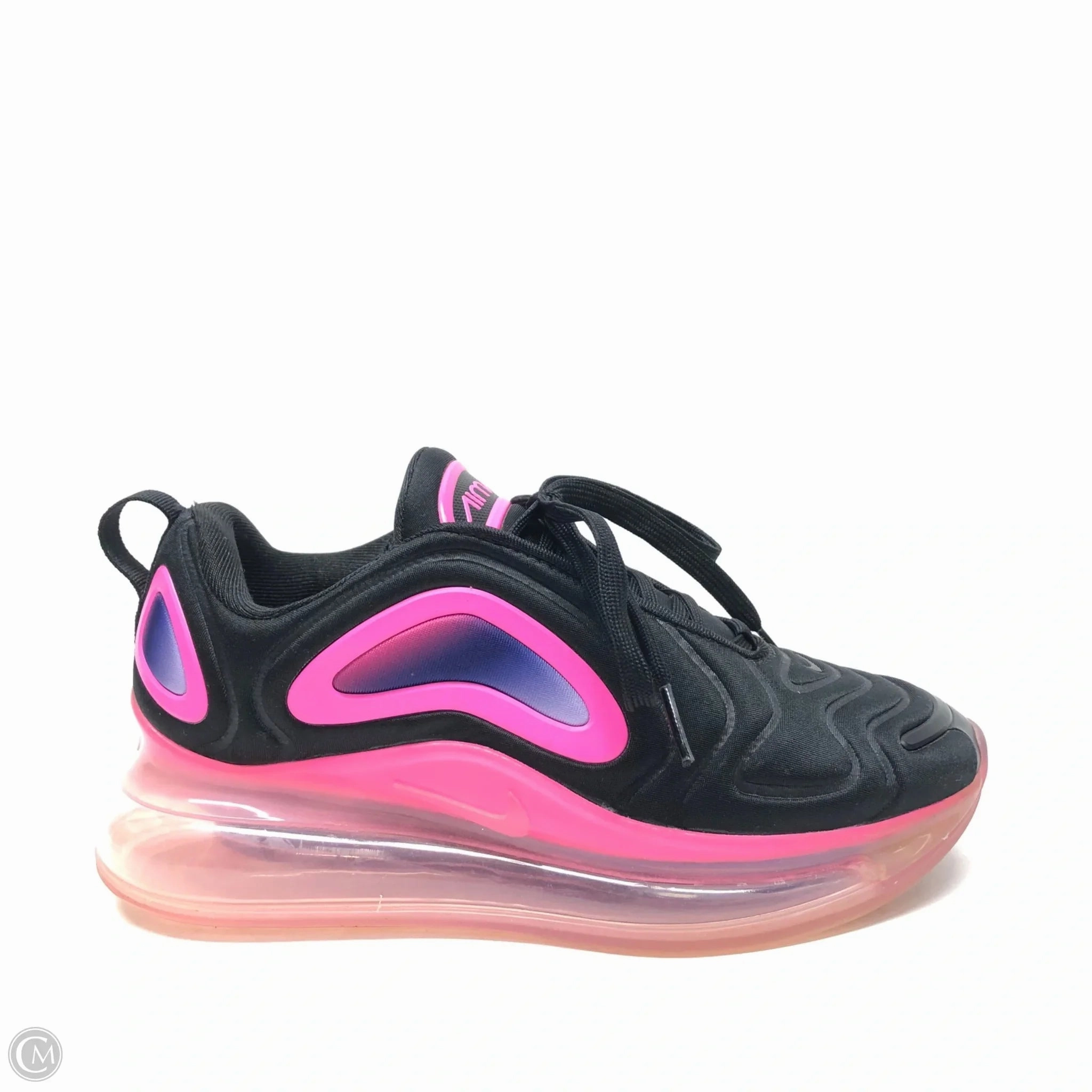 Low Touch Shoes Sneakers By Nike In Black & Pink, Size: 6