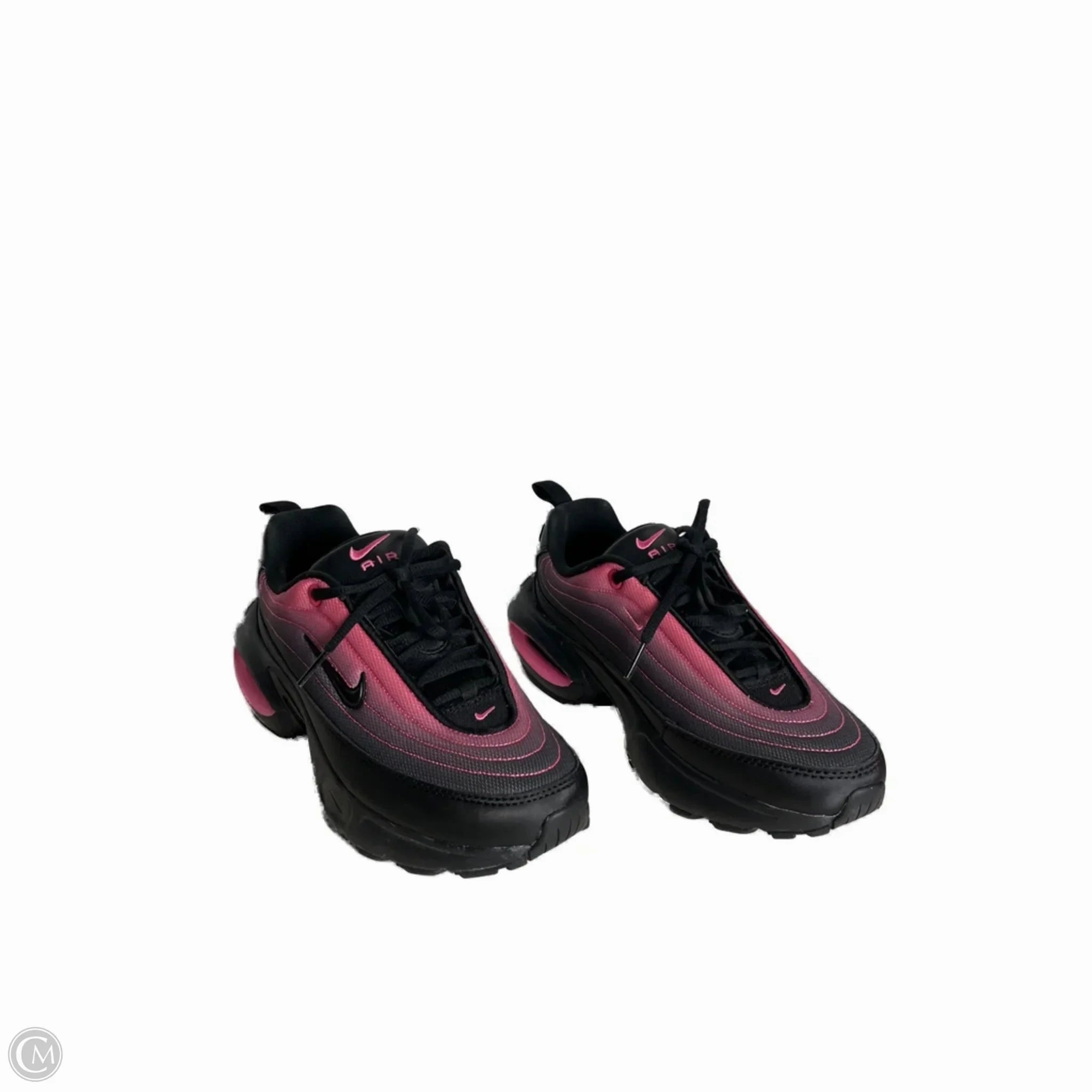 Street Friendly Shoes Sneakers By Nike In Black & Pink, Size: 7