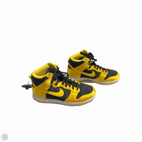 Body Alignment Outdoor Feel Shoes Sneakers By Nike In Black & Yellow, Size: 8