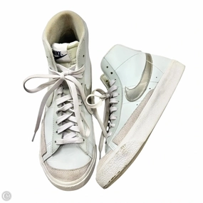 NarrowFit Shoes Sneakers By Nike In Blue & Silver, Size: 8.5