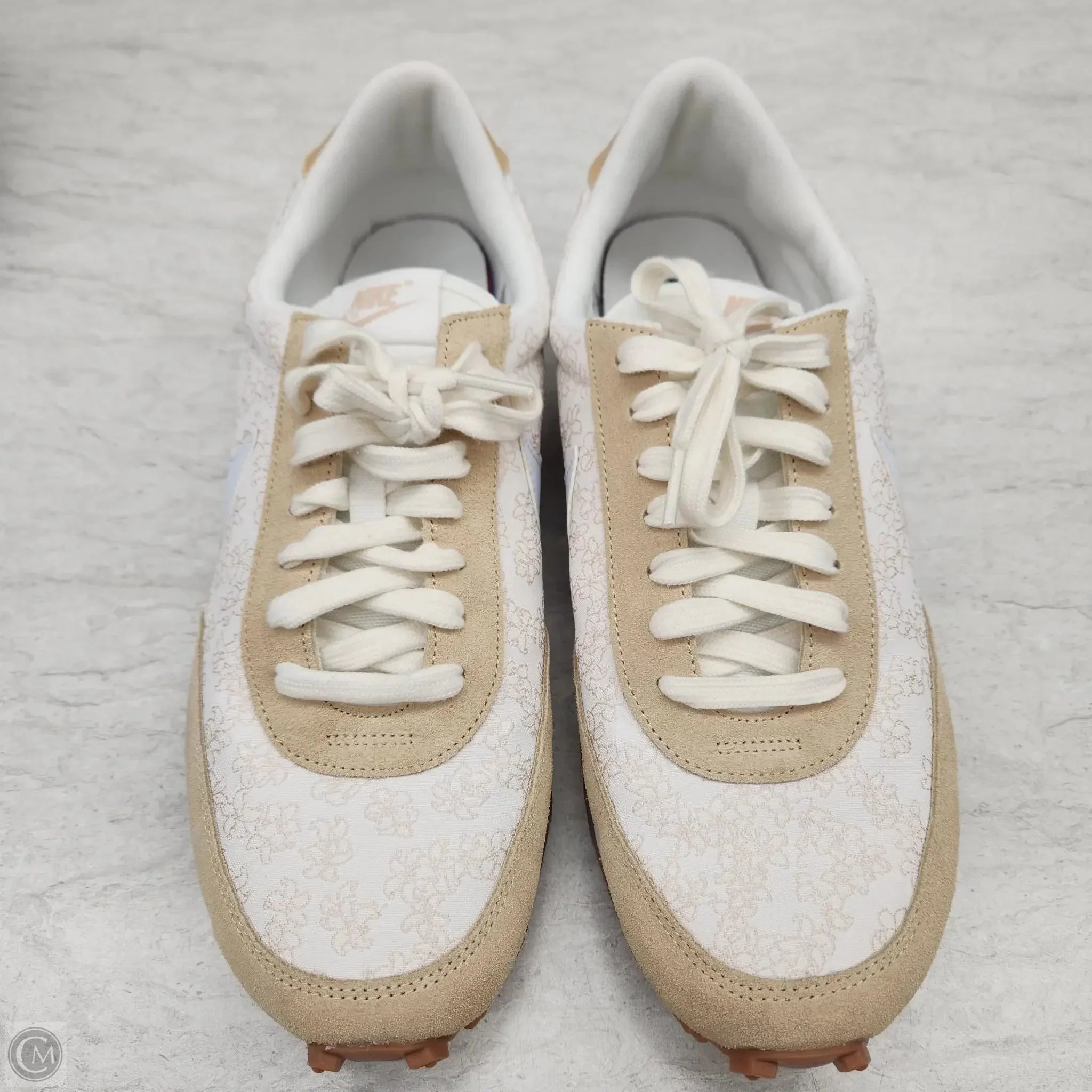 EasyToClean High   Top Style Shoes Sneakers By Nike In Cream & Tan, Size: 12