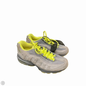 Shoes Sneakers By Nike In Green & Grey, Size: 8 Lightweight Grip Cushioned Tongue