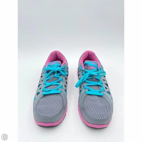 Clean Structure Shoes Sneakers By Nike In Grey & Pink, Size: 8