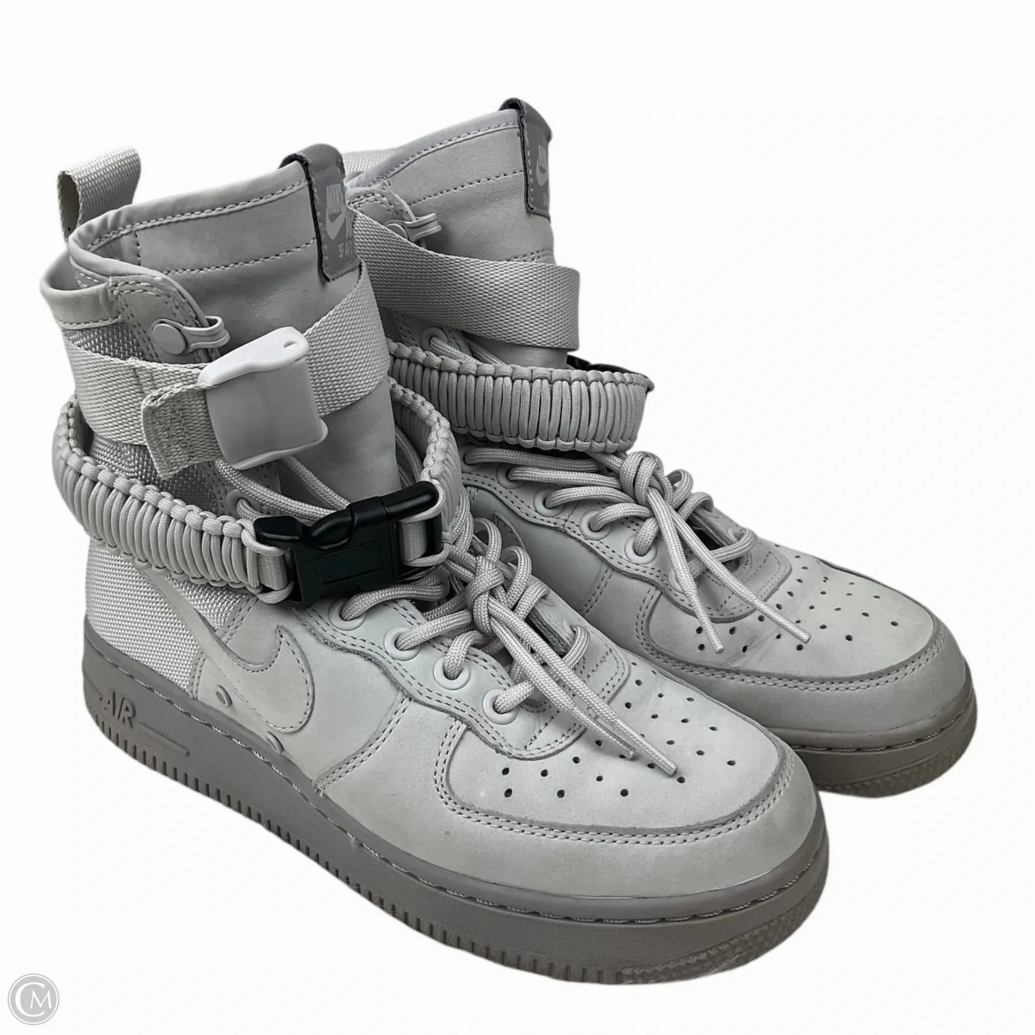 Foam Frame High Speed Shoes Sneakers By Nike In Grey, Size: 7