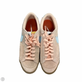 Shoes Sneakers By Nike In Peach, Size: 10 Thickened Collar