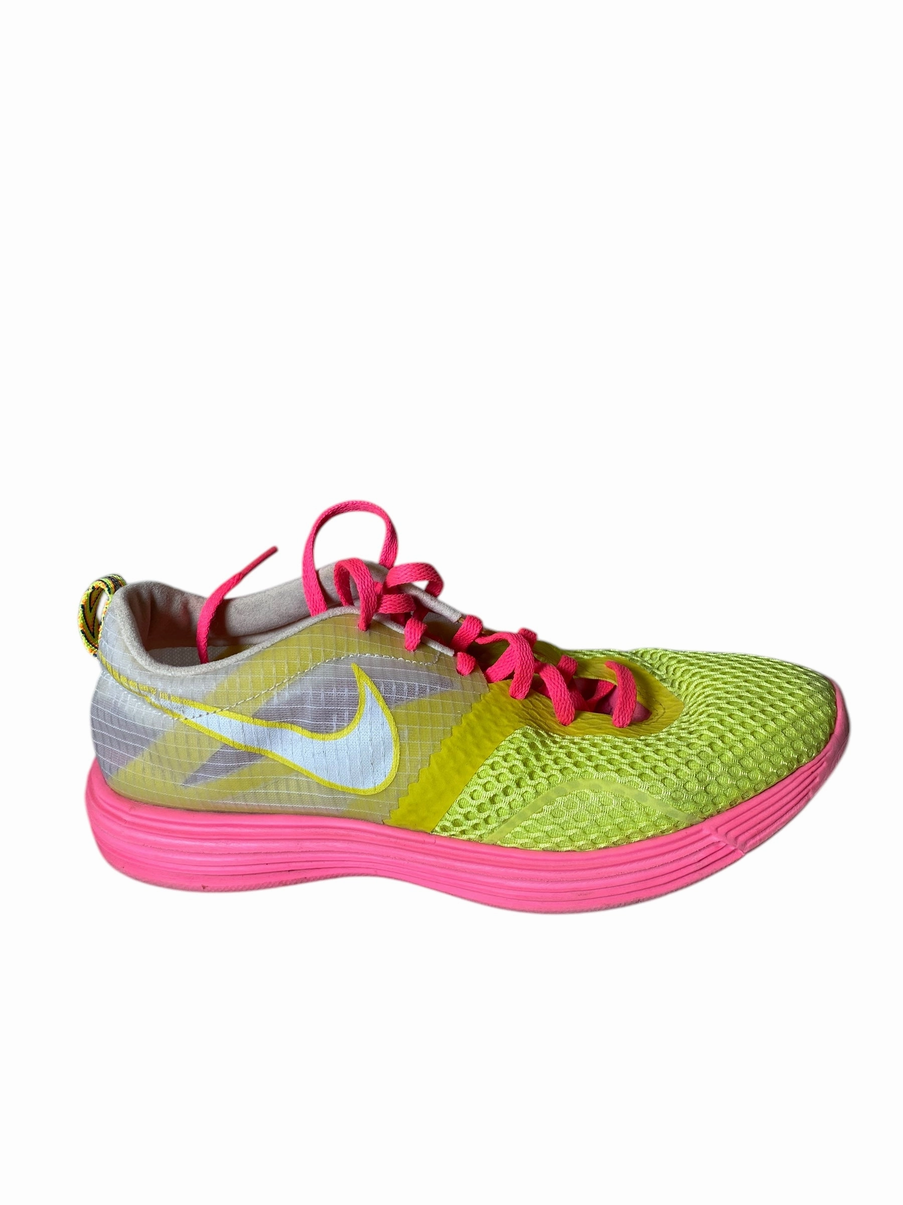 Shoes Sneakers By Nike In Pink & Yellow, Size: 7.5 Seamless Feel Comfort quality