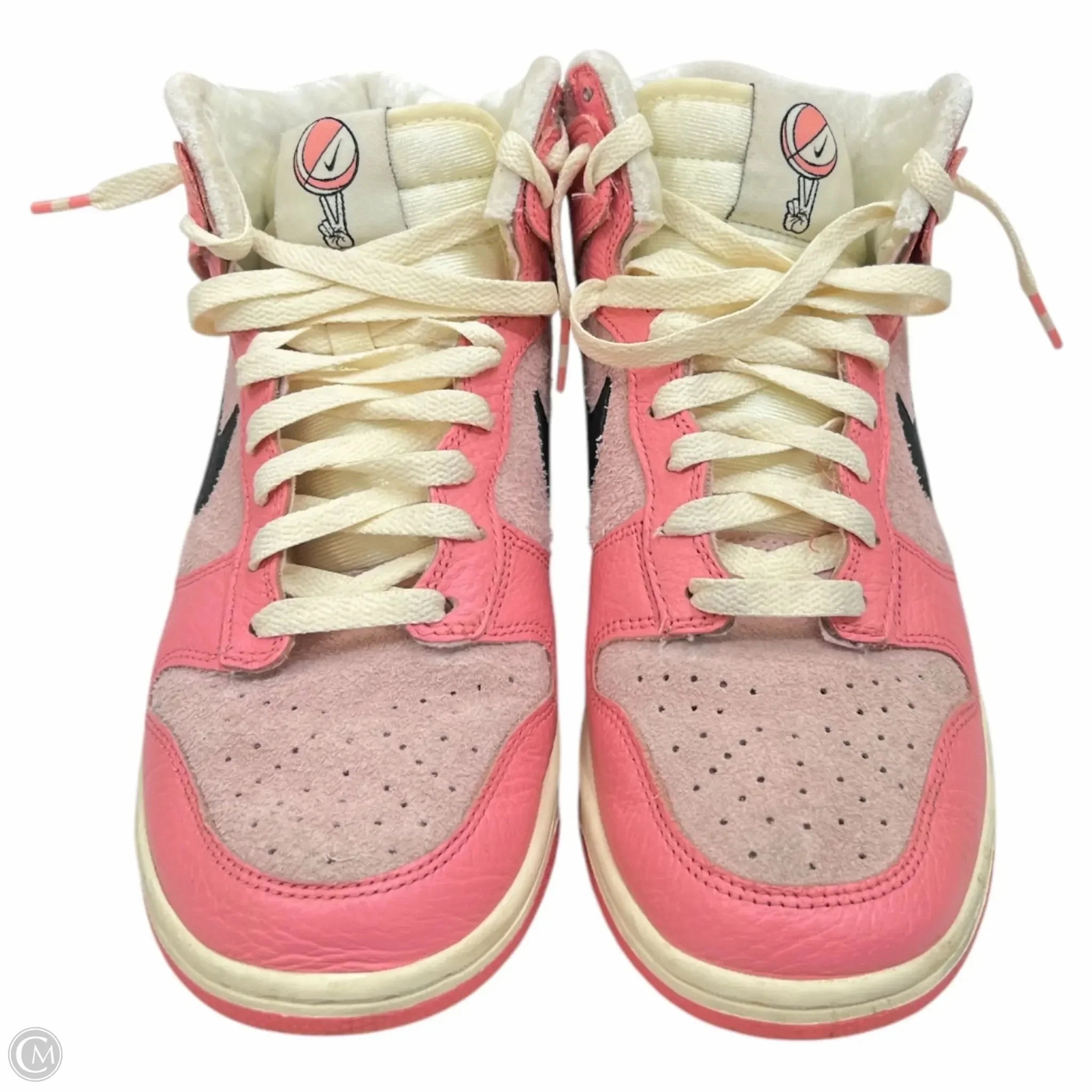 Supportive shock absorption Energy Return Design Shoes Sneakers By Nike In Pink, Size: 8